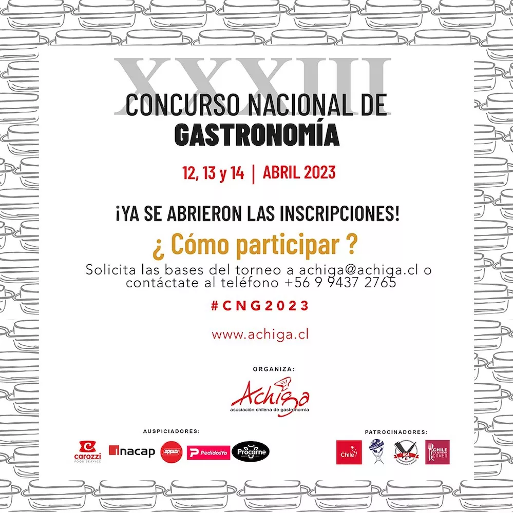 Achiga - Concurso Nacional de Gastronomia