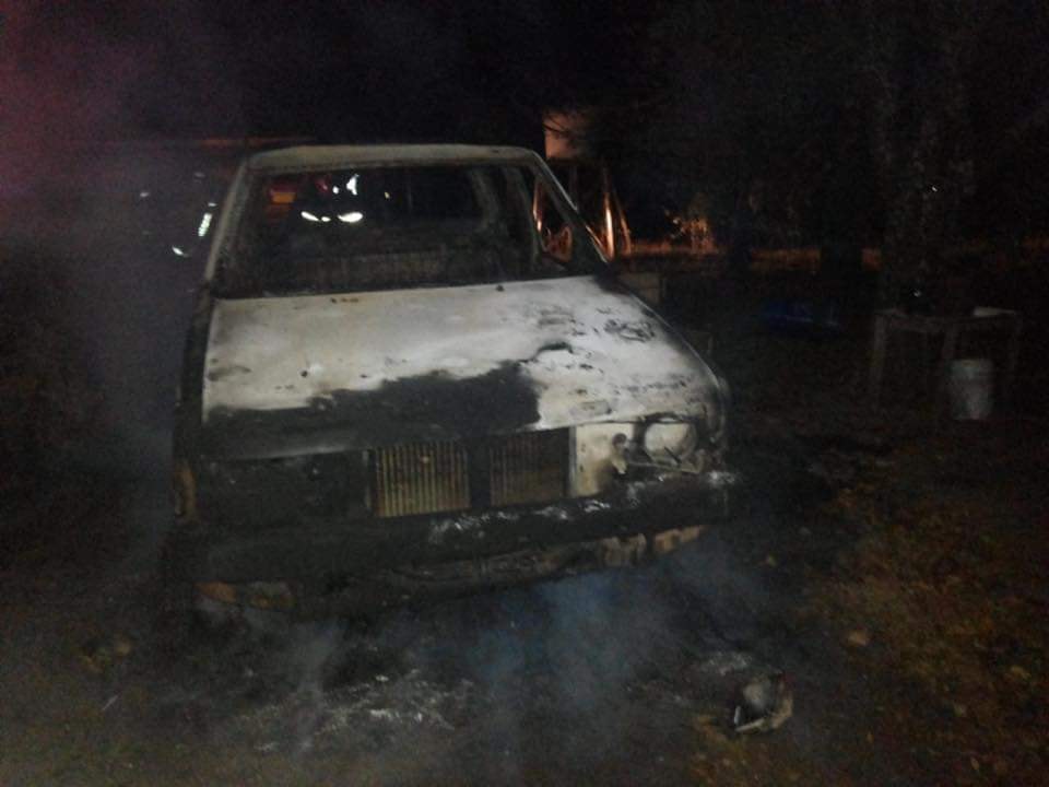 Vehiculos quemados Collipulli 2