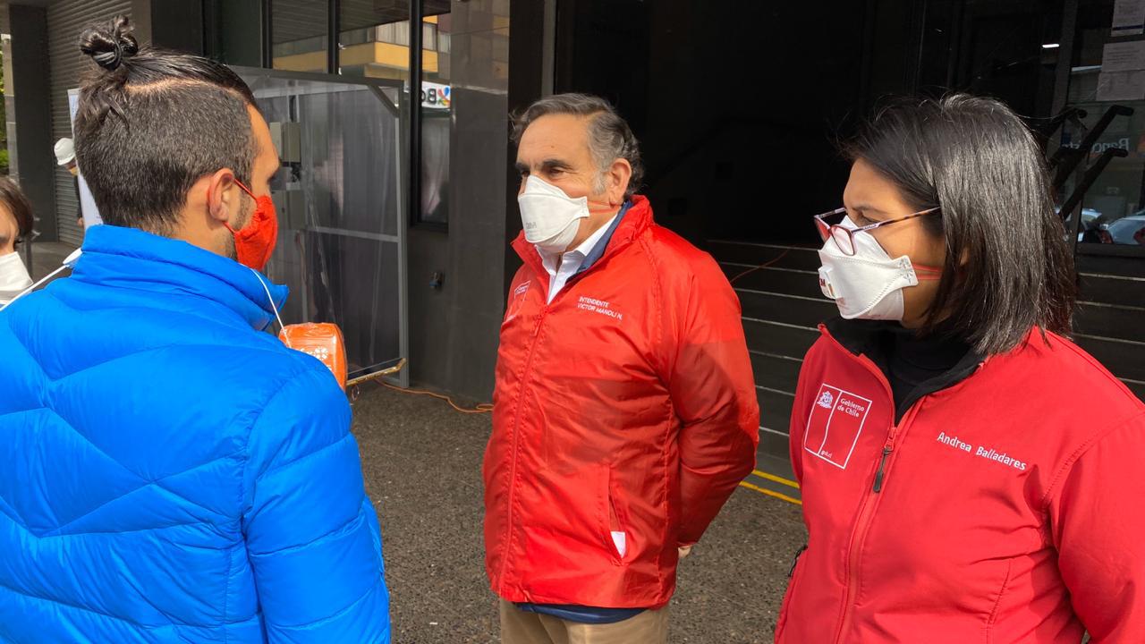 Intendente y delegada presidencial 