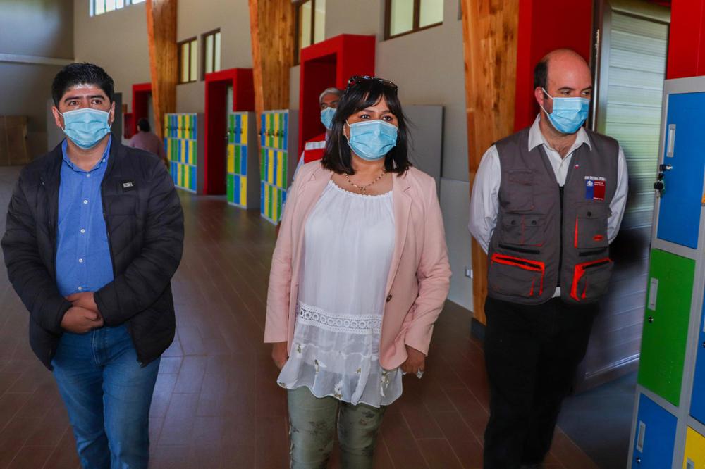 Visita a Escuela Collin Alto. 