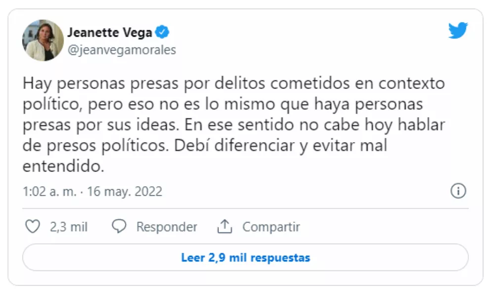 Ministra Jeanette Vega y PPM