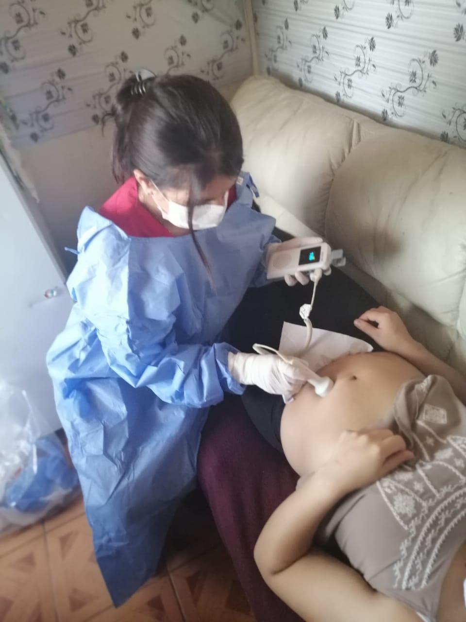 Atención domiciliaria a embarazadas.