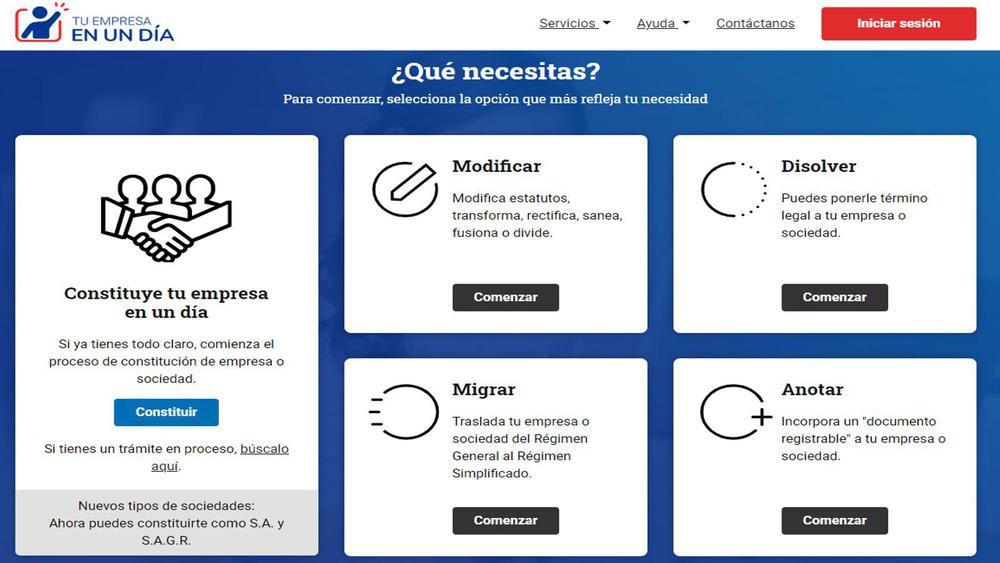 Trámite tu empresa en un día. Trámite tu empresa en un día.