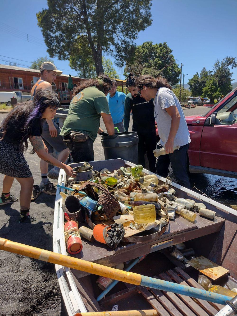 Jornada de limpieza Lago Calafquén