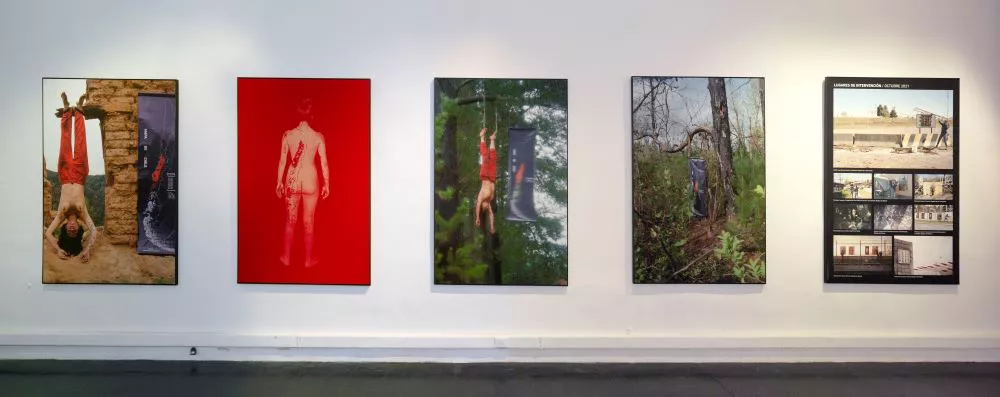 Fotografía de la exposición Benjamín Matte