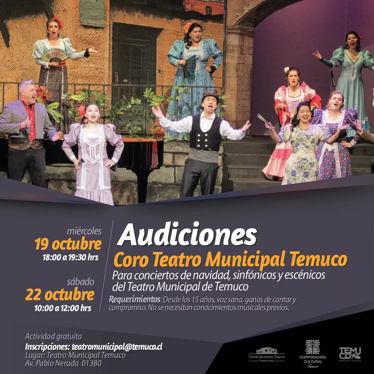 Audiciones Coro TMT