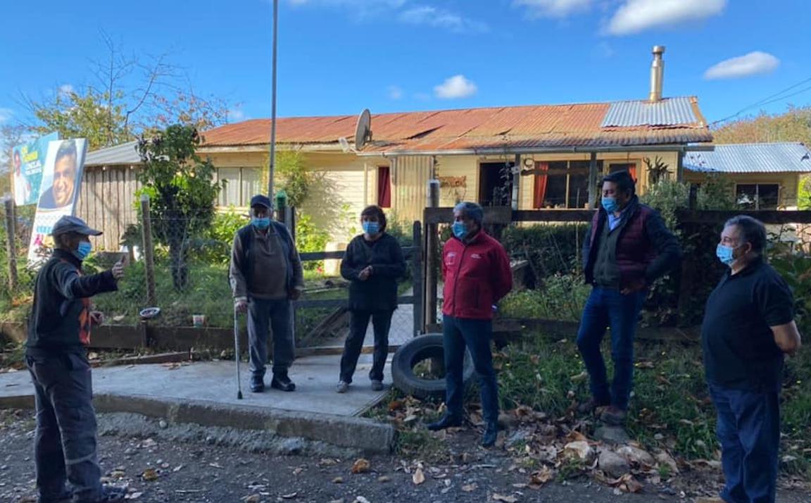 Seremi Henry Leal con Alexis Pineda