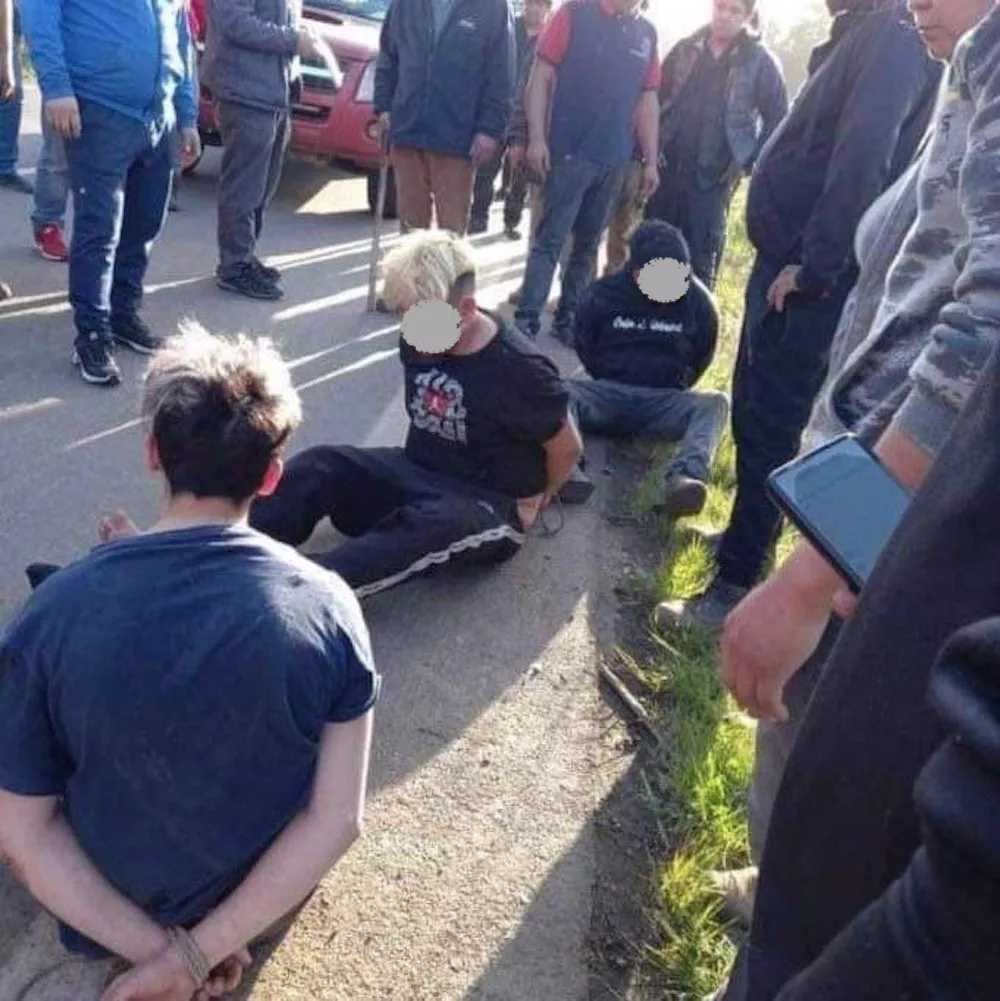 Detencion ciudadana en sector rural de PLC