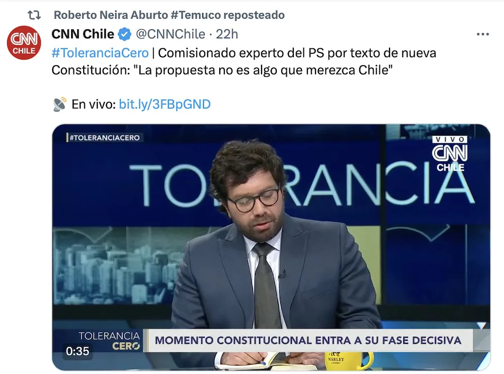 Retweet Roberto Neira Aburto