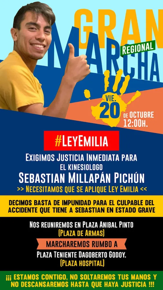 Marcha por Sebastian Millapan