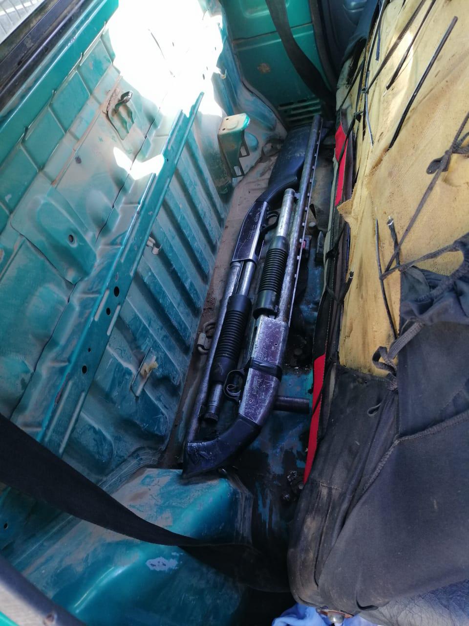 Armas camioneta Pichun