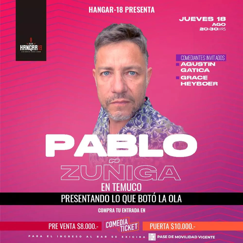 Pablo Zuñiga en Temuco