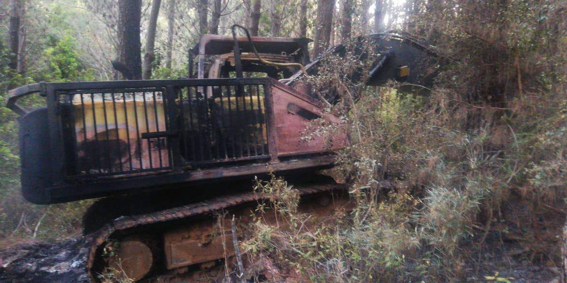 Atentado incendiario en Carahue. 