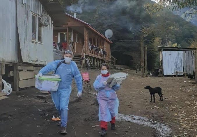 Atención domiciliaria en zonas rurales. 