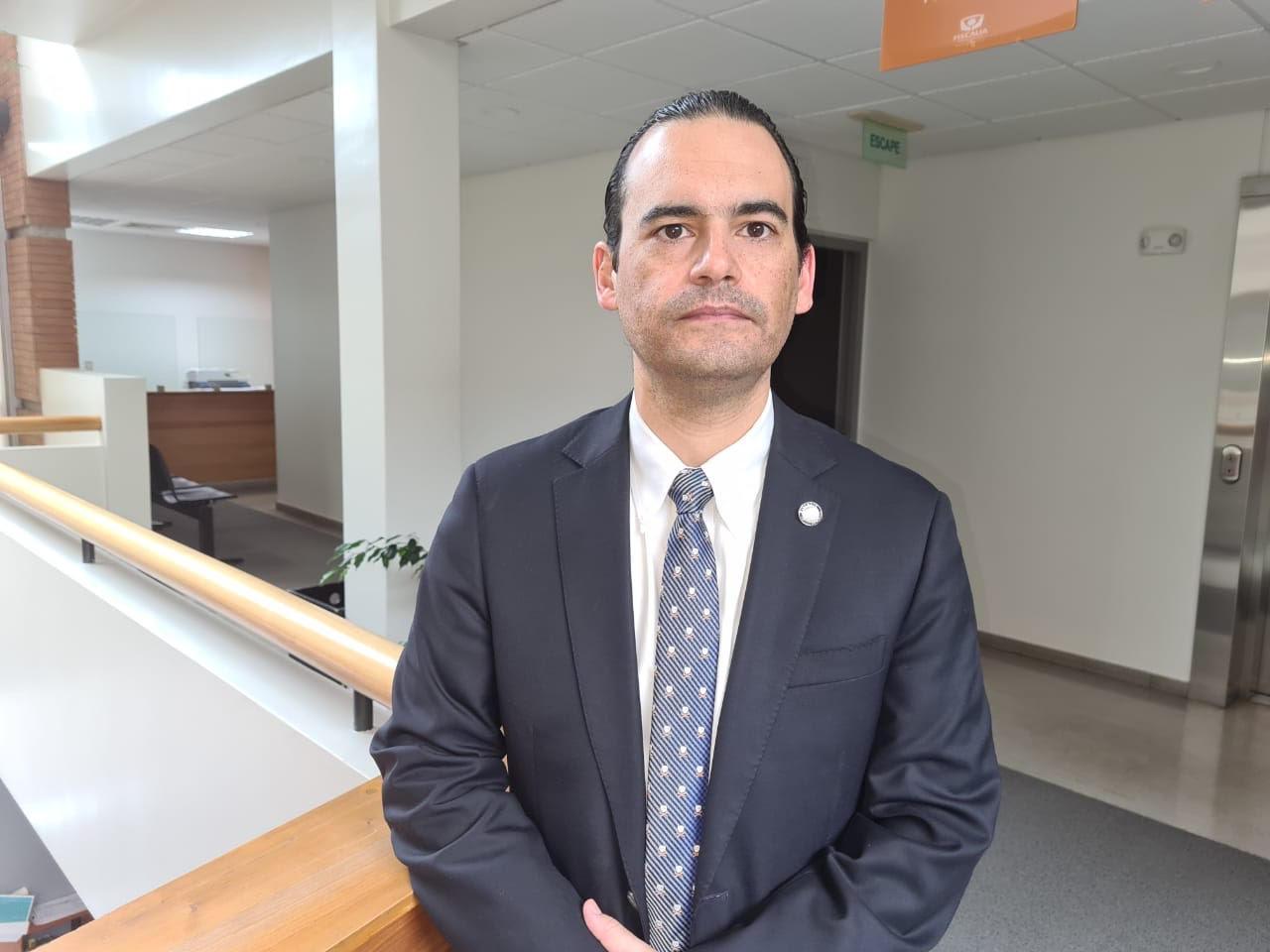 Fiscal vocero Roberto Garrido.