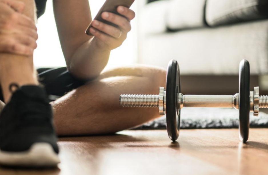 Entrenamiento en casa. Entrenamiento en casa.