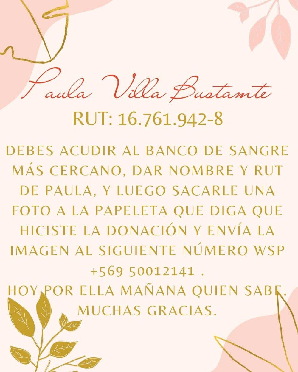 Datos donante sangre 