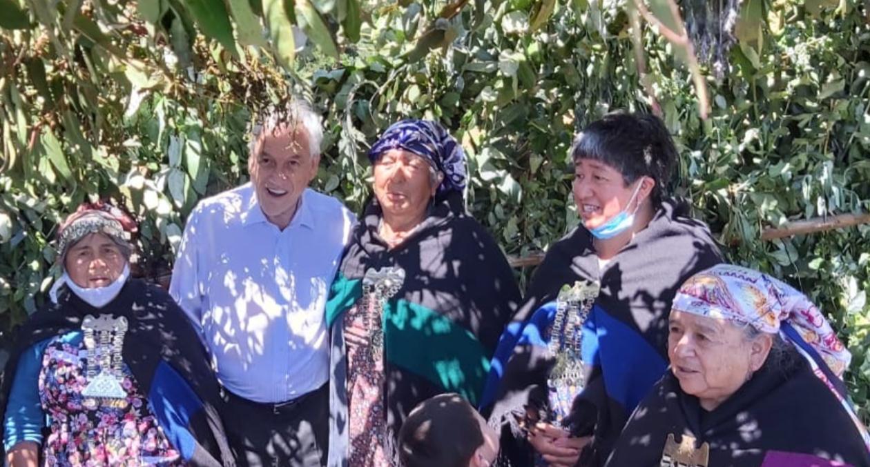 Presidente PinĚera con lagmien