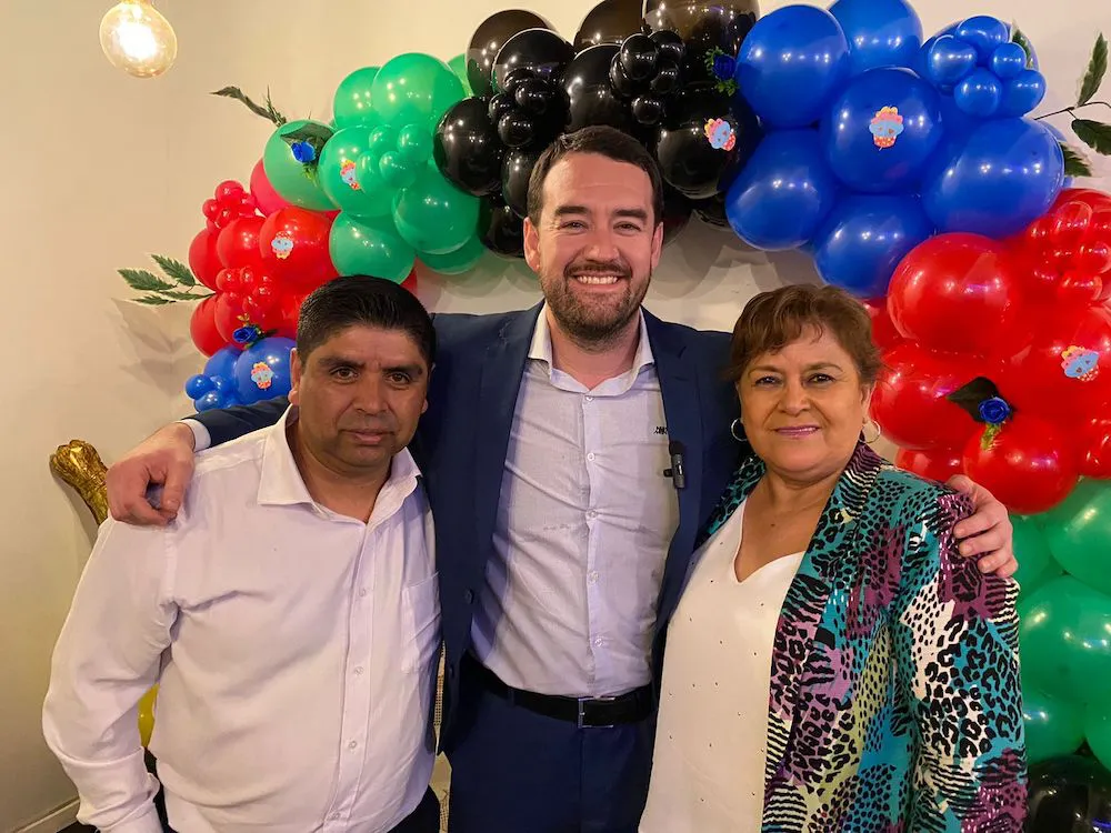 Luciano Rivas con Umasur