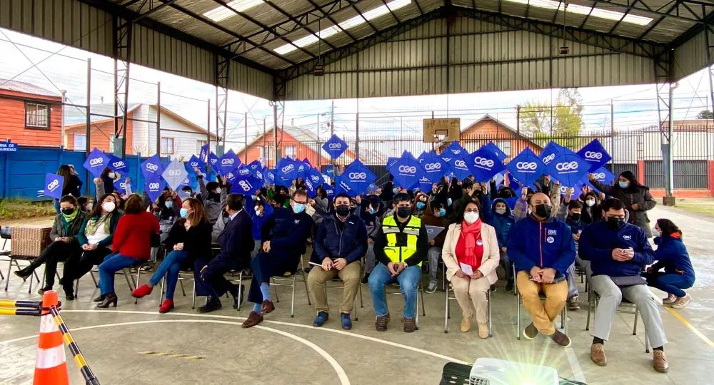 Campaña CGE en escuela