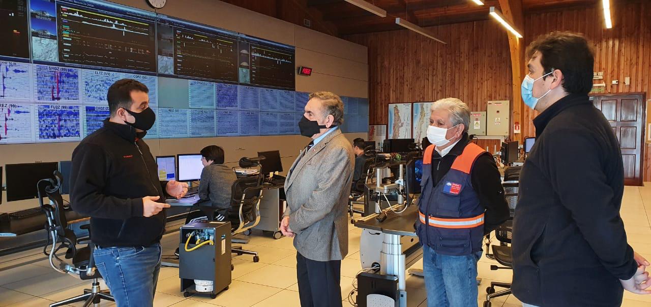 Intendente Victor Manoli en OVDAS. 