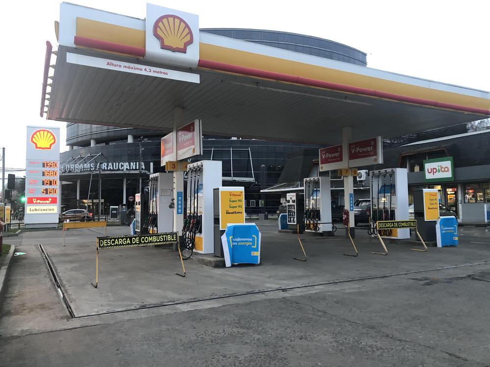 Servicentro en Temuco. 