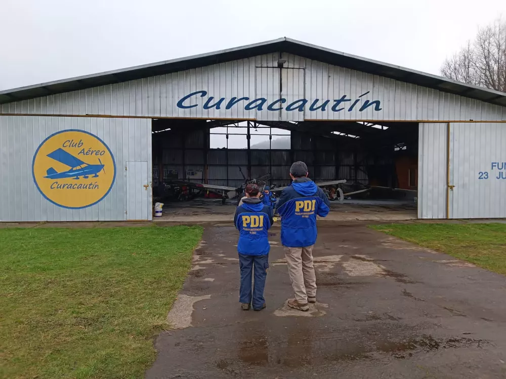 ATAQUE A AERÓDROMO CURACAUTÍN