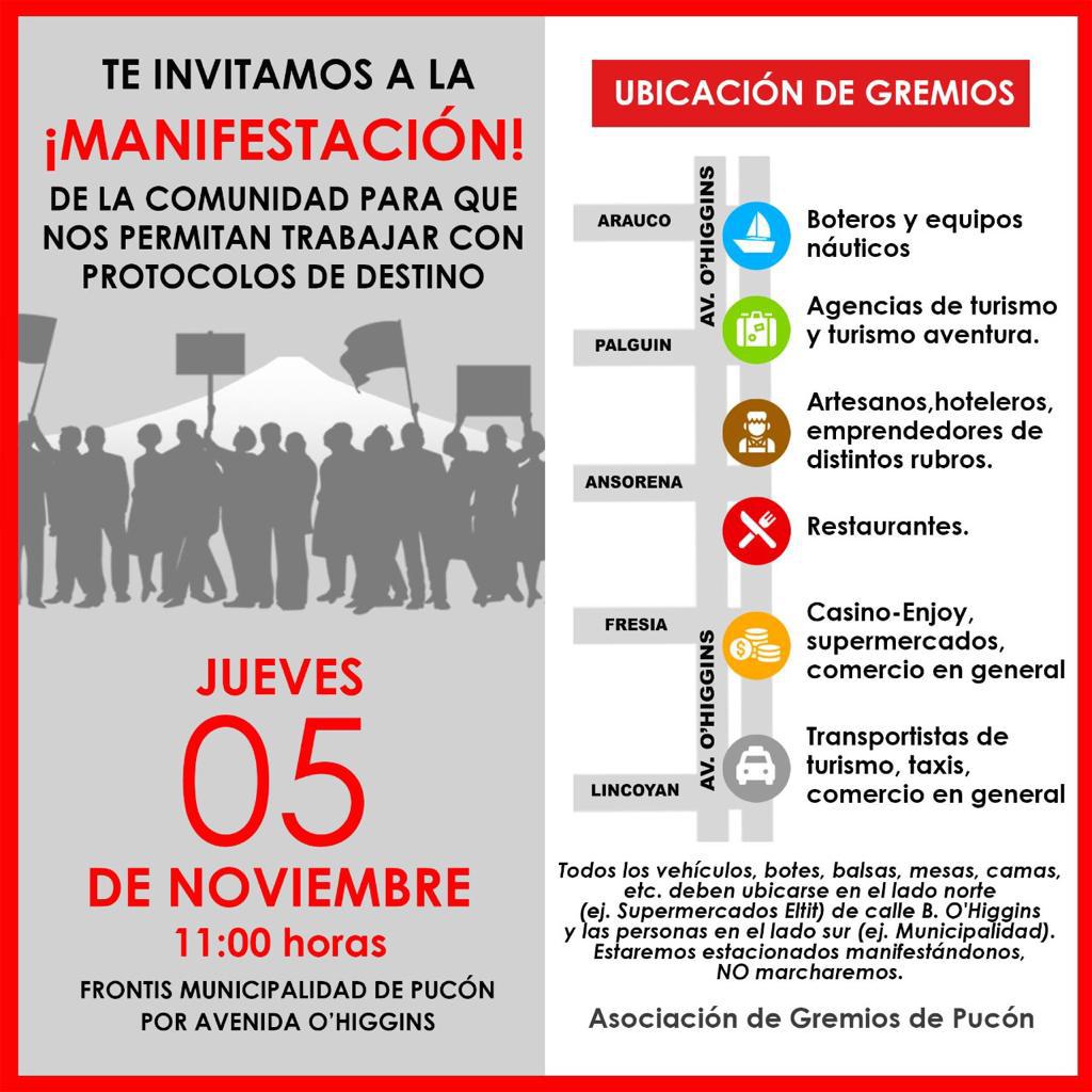 Manifestacion Pucon 2