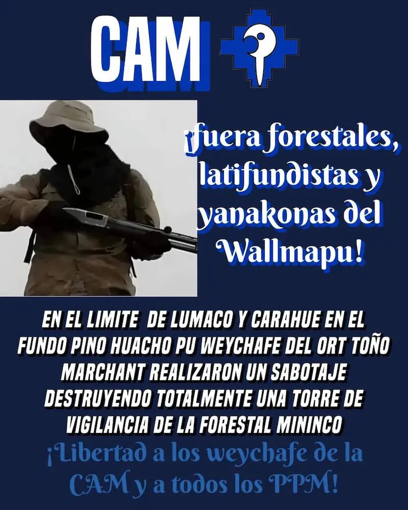 Atentado en Carahue CAM