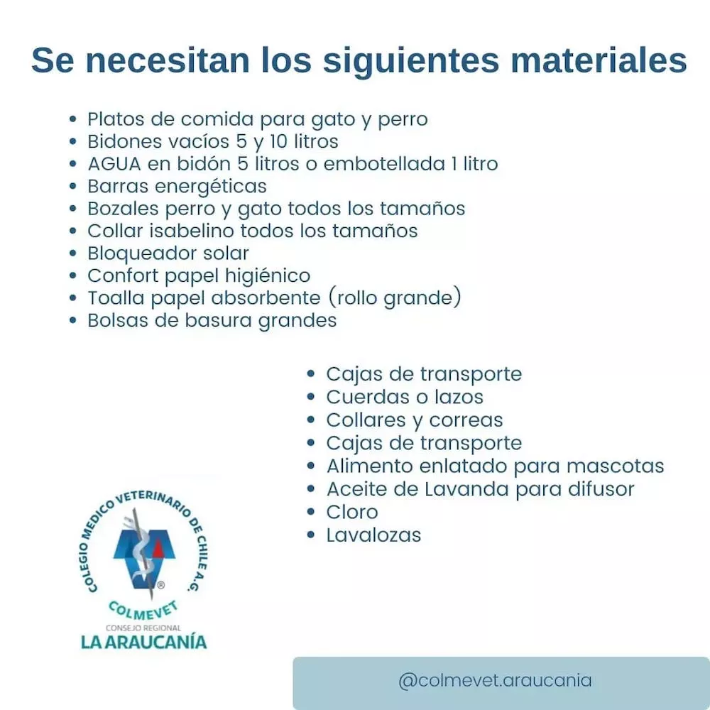 Materiales veterinarios