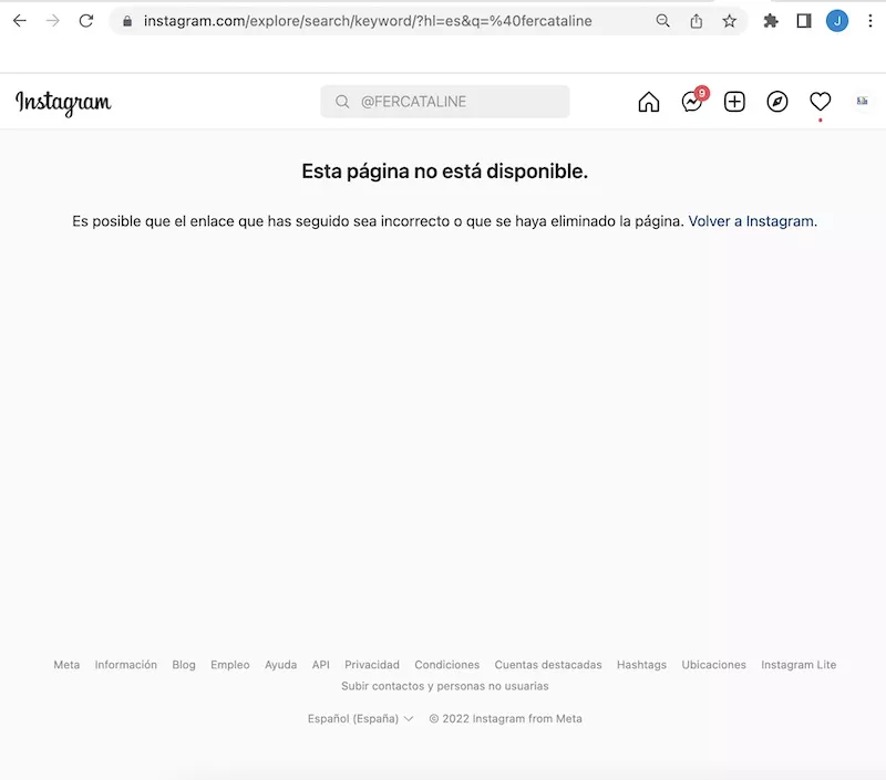 Página Eliminada @fercataline
