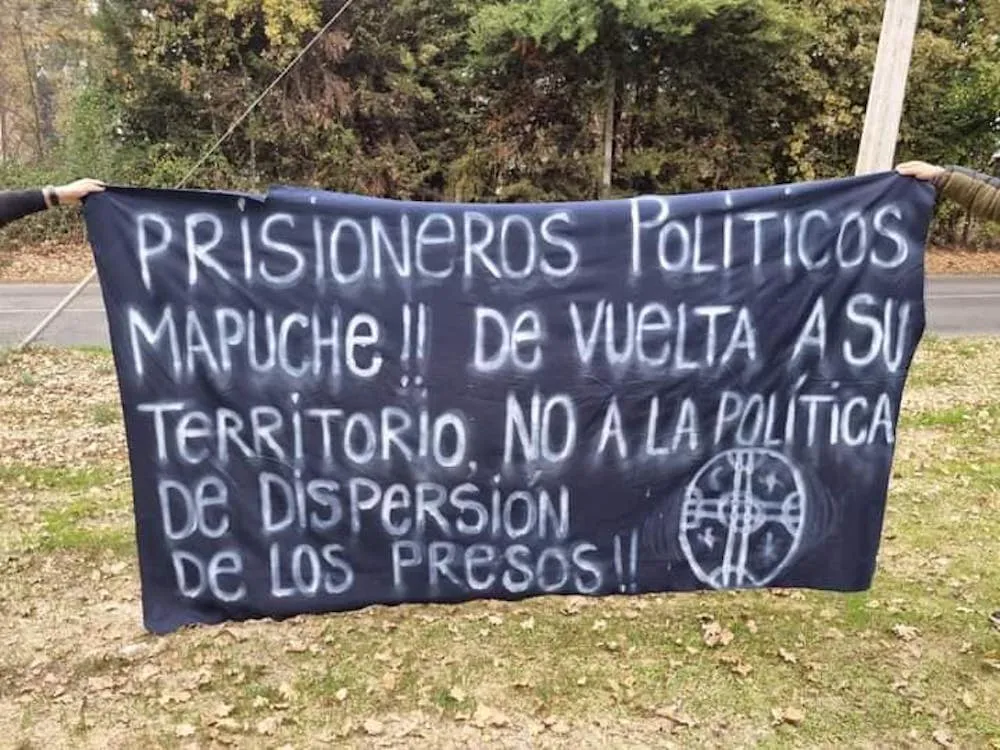 Manifestacion en carcel de Rancagua