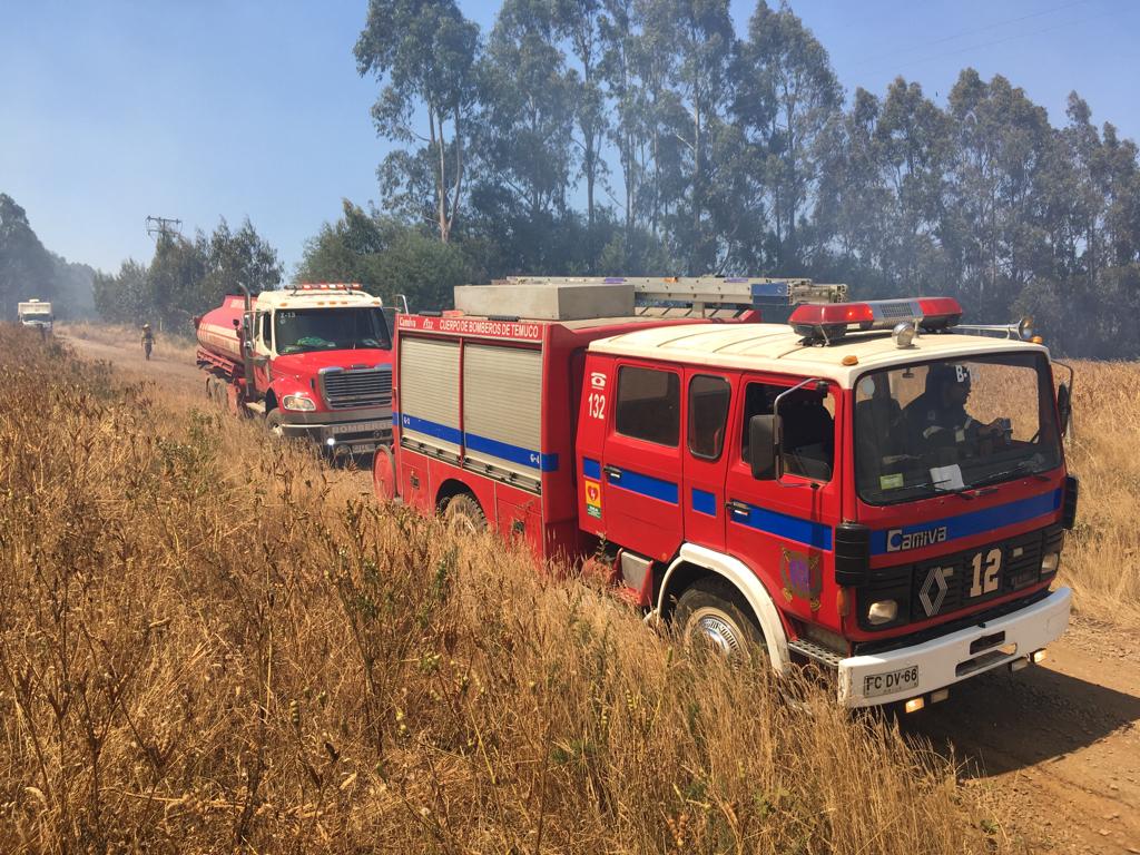 Alerta Roja Para Provincia De Cautín Por Incendios Forestales 4337