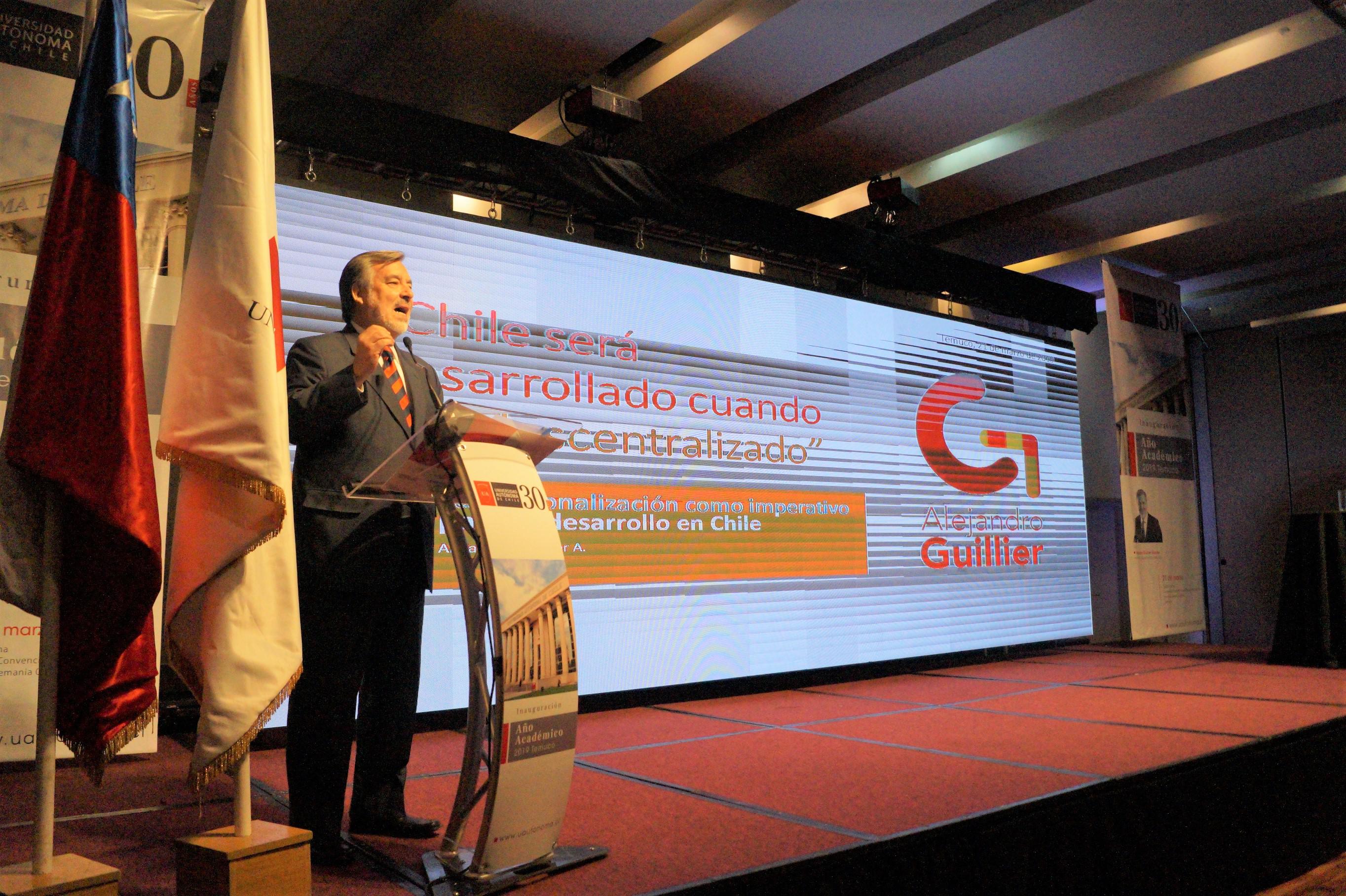 Alejandro Guillier en La Araucanía 