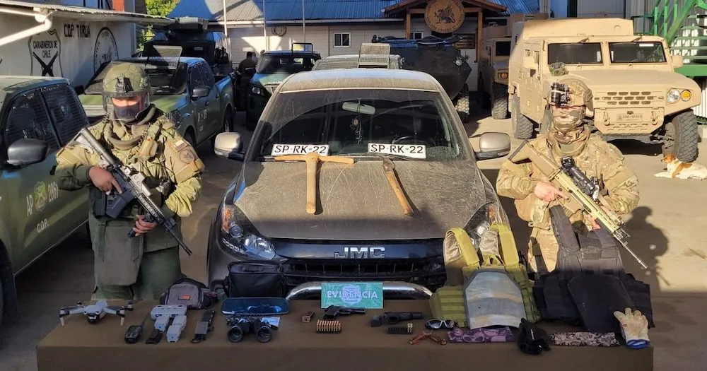 Incautacion en Tirua