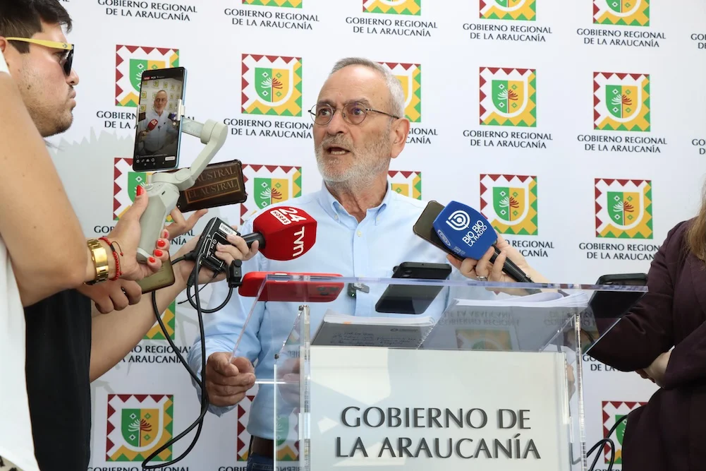 Gobernador Rene Saffirio denuncia ilegalidad en proceso de licitacion del Mercado Municipal de Temuco