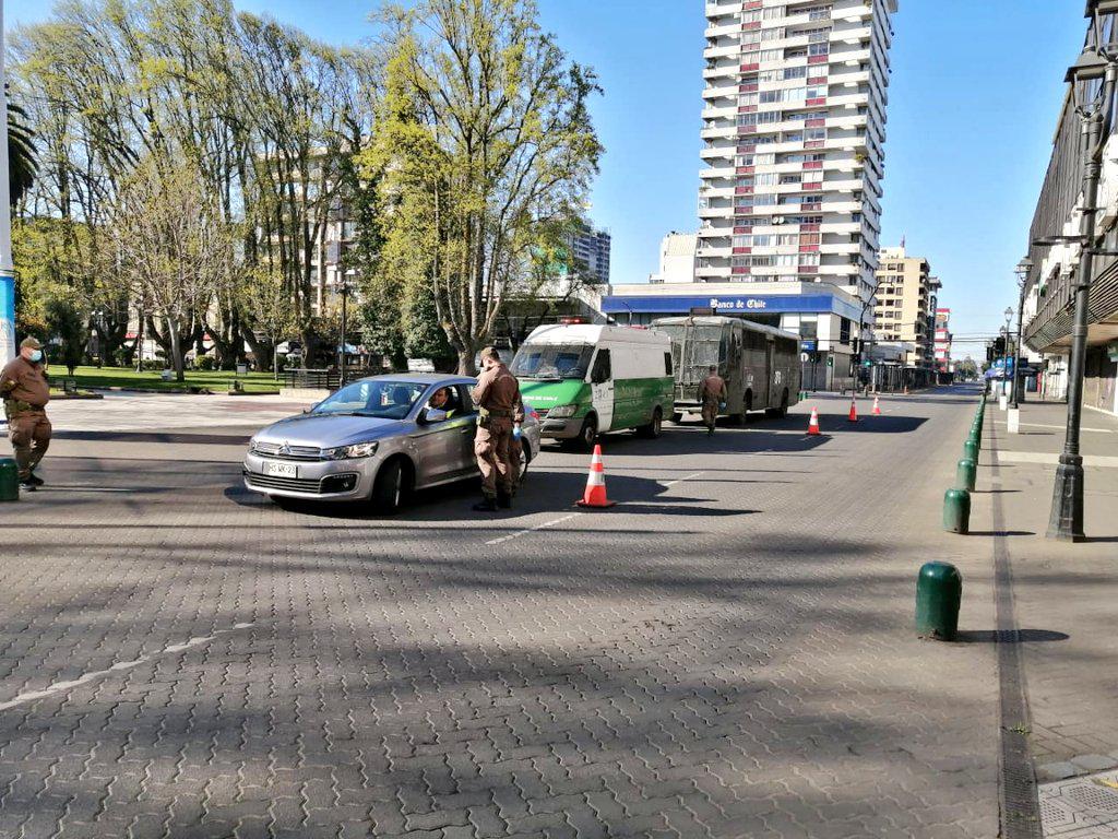 Fiscalizaciones en Temuco.