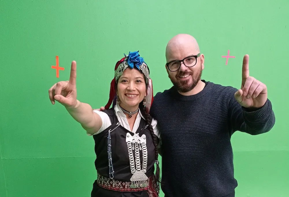 Diputada Ericka Nanco y Giorgio Jackson