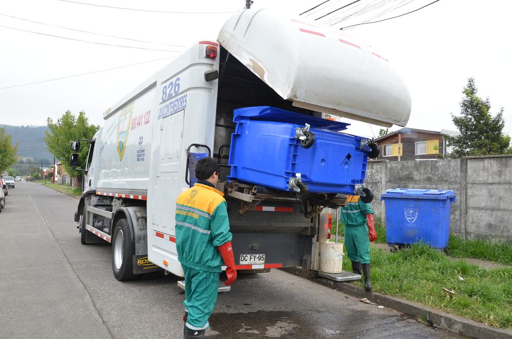 Recolección de basura Temuco