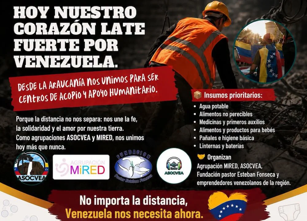 Centros de acopio de ayuda a Venezuela