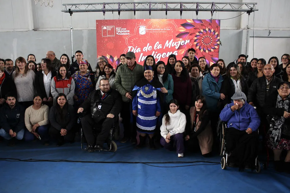 día de la Mujer Indígena en Ercilla