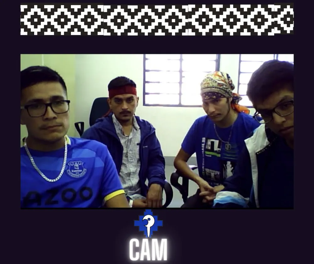 Ernesto Llaitul e integrantes de la CAM en prision preventiva