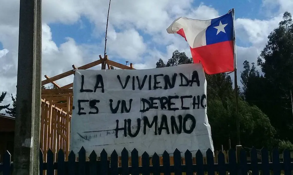 Campamento en Temuco