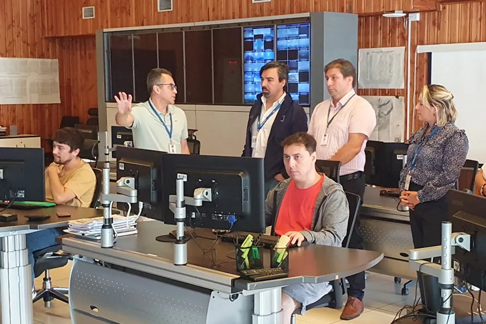 OVDAS Sernageomin visitado por subsecretario en febrero 2025