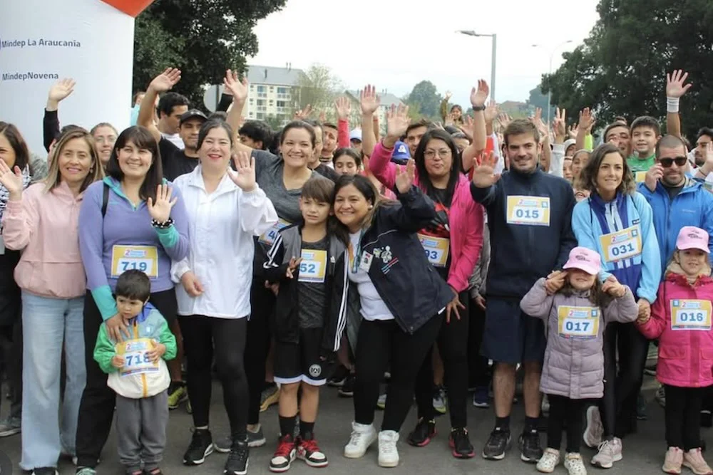 Corrida regional con el delegado presidencial del Gobierno Gabriel Boric