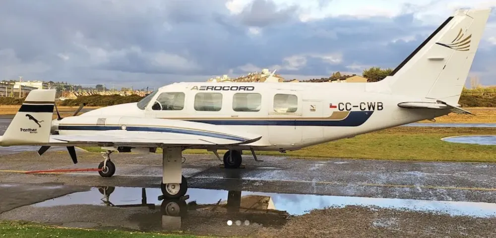 Este tipo de modernas aeronaves reemplazaron las habituales avionetas que trasladaban a la gente