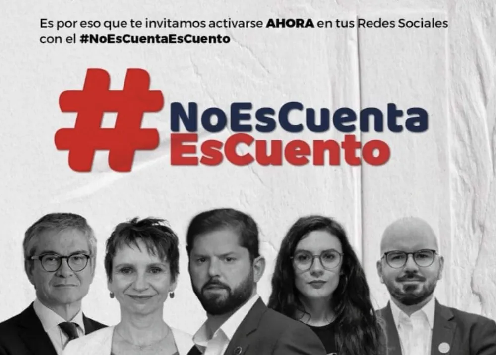 HashTag NoEsCuentaEsCuento