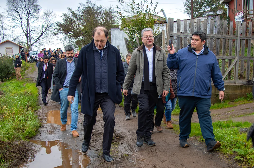 ministro Poduje en La Araucanía