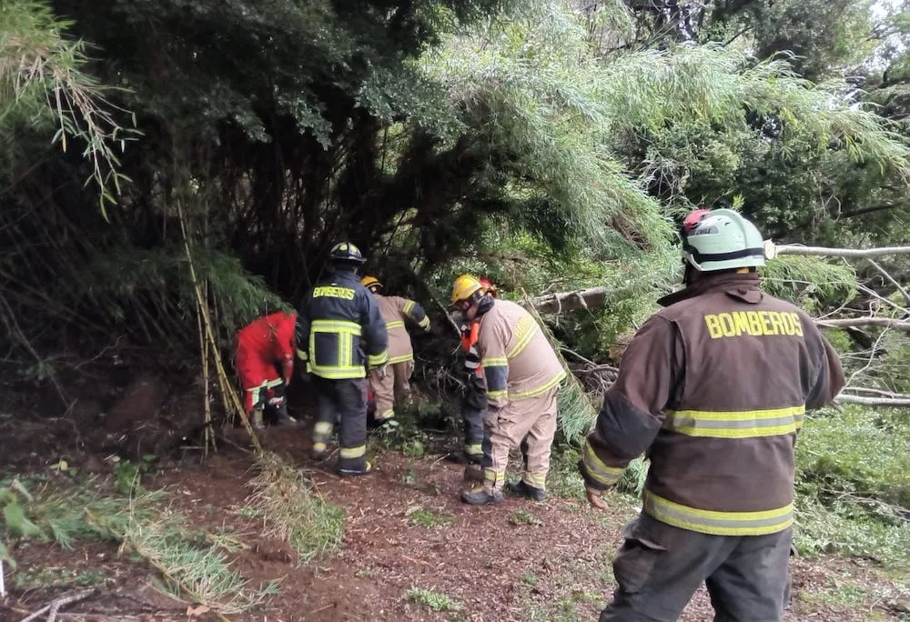 Derrumbe salto La Princesa