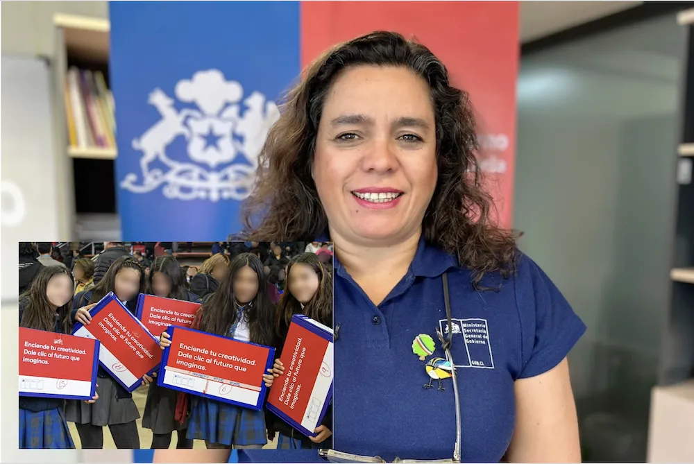 Seremi celebra entrega de computadores de la Junaeb